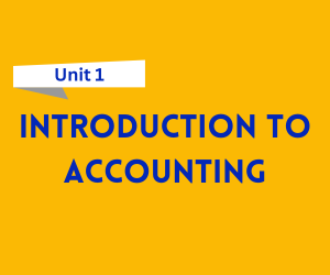 Introduction to Accounting