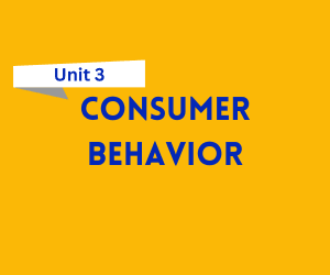Consumer Behavior