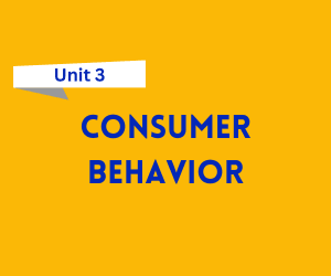 Consumer Behavior