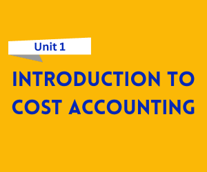 Introduction to Cost Accounting
