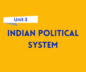 Indian Political System