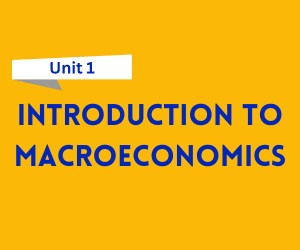 Introduction to Macroeconomics