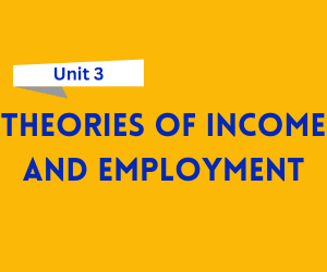 Theories of Income and Employment