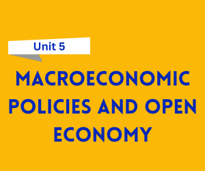 Macroeconomic Policies and Open Economy