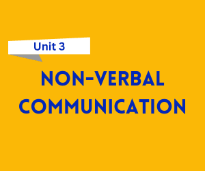 Non-Verbal Communication
