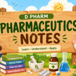 Pharmaceutics Notes (D pharm 1st Year)