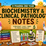 Biochemistry & Clinical Pathology Notes (D pharma 2nd Year)