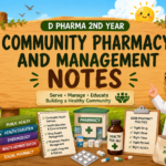 Community Pharmacy and Management Notes