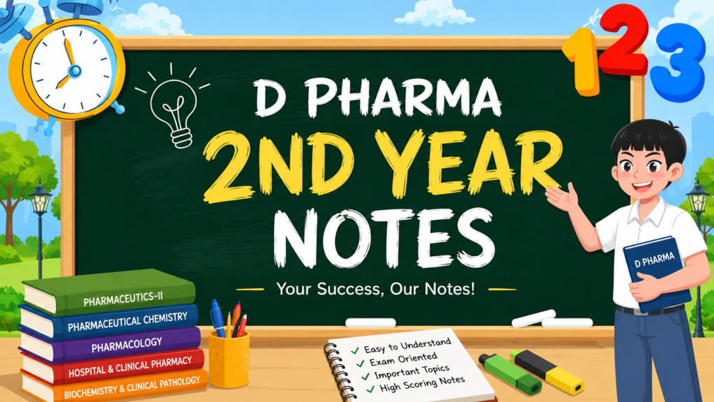 D Pharma 2nd Year Notes