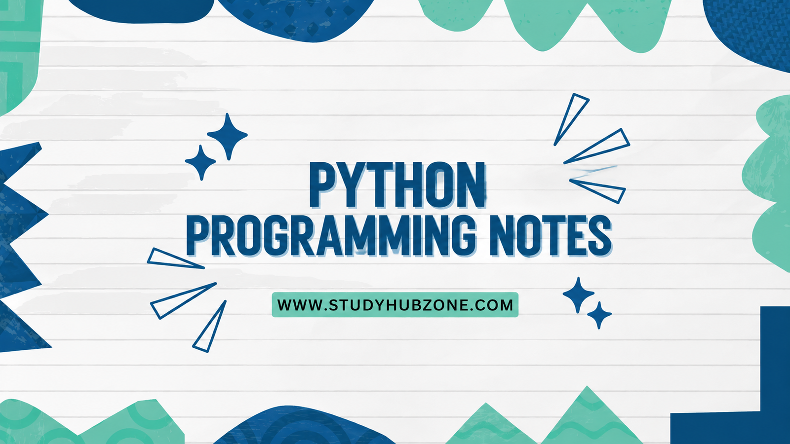 Else Images For Python Python Programming Notes – Download PDF Now - Notes